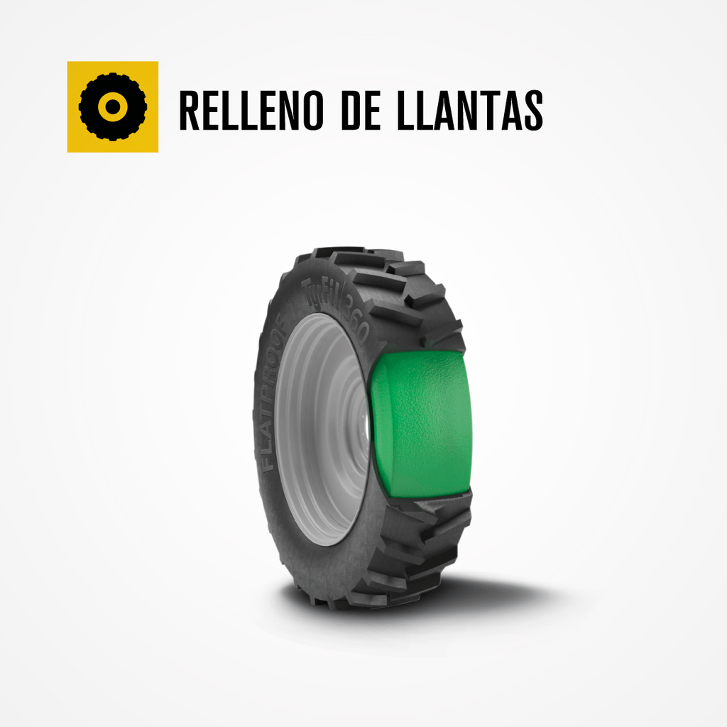 TIRE Llanta Sólida 26x7x20 Nm Wheel (4520151) Plataforma Tijera JLG