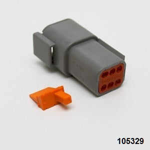 CONECTOR MACHO PARA CONTROL AEREO- KIT MALE RECEPTACLE DTM (105329)